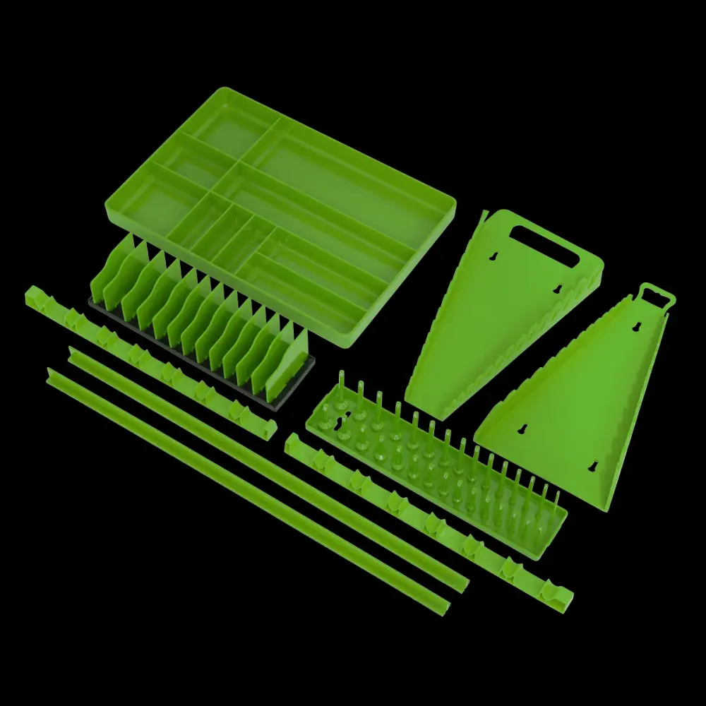 Sealey TSK01HV Tool Storage Organizer Set 9pc - Hi-Vis Sage