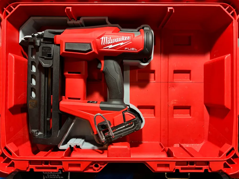 Packout Small Tool Box Insert 16 Gauge Straight Finish Nailer (MN16s TB)