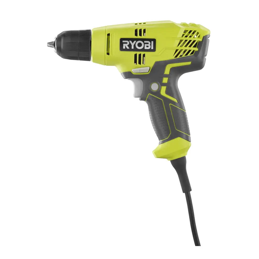 Ryobi 5.5 Amp Corded 3/8in. Variable Speed Neat Drill/Driver Bag Damaged Box