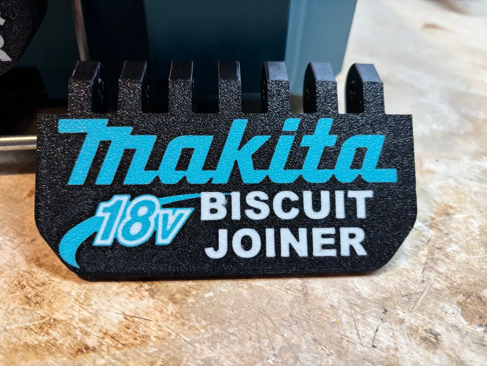 MAKTRAK Organizer insert Makita 18v Biscuit Joiner (MkBJ MT) Compatible French Cleat