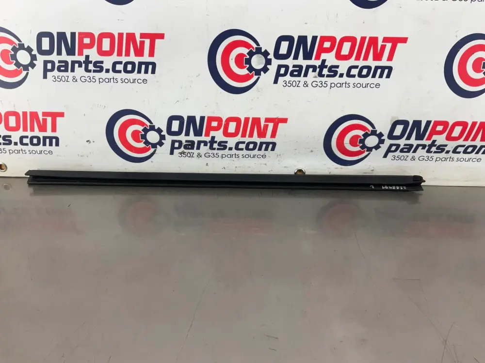 09-20 Nissan 370Z Driver LH Inner Door Shell Weatherstrip 808351EA0A OEM 11BB9D7