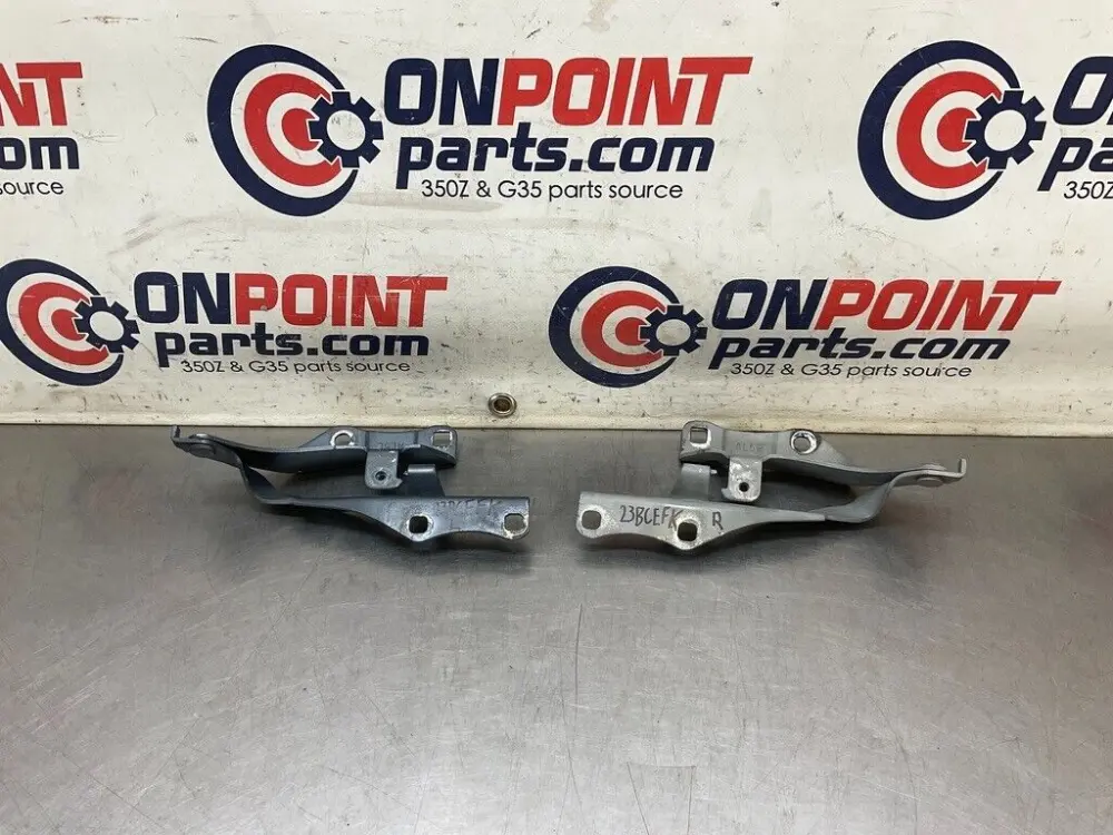 2003 Infiniti V35 G35 Hood Hinges OEM 23BCEFK