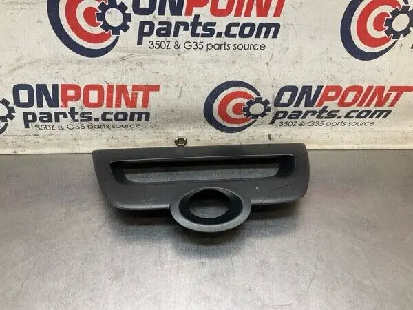 2004 Infiniti V35 G35 Front Driver Clock Bezel Trim Oem 23Bevfc