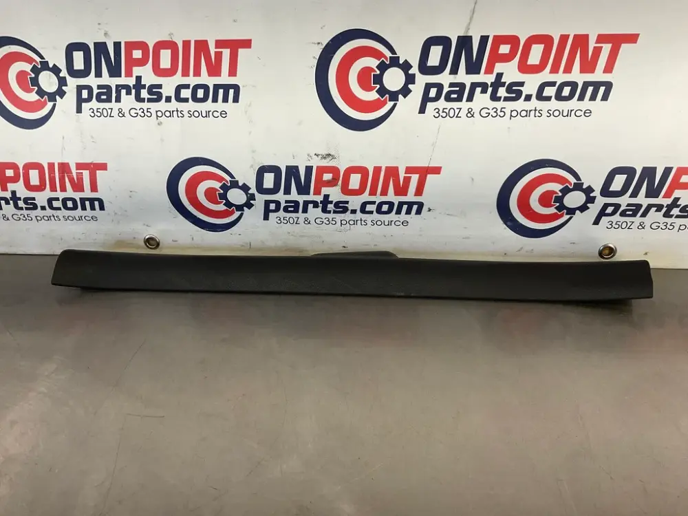 2012 Nissan 370Z Driver Left Door Threshold Sill Trim 769B5 OEM 24BDME7