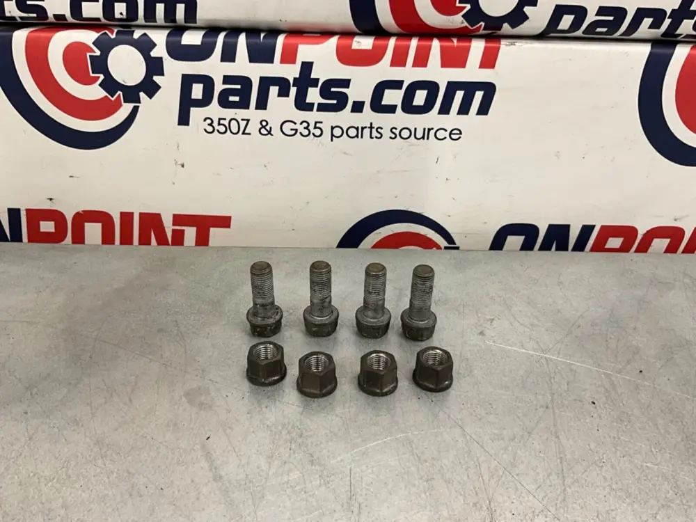 2014 Nissan Z34 370Z Rear Driveshaft to Differential Bolts Hardware OEM 14BILEC