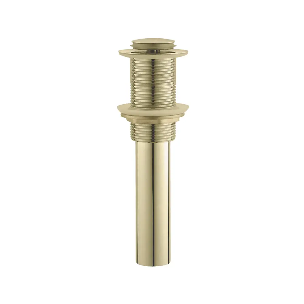 3636-GD Pop-up Drain Without Overflow, Brushed Golden