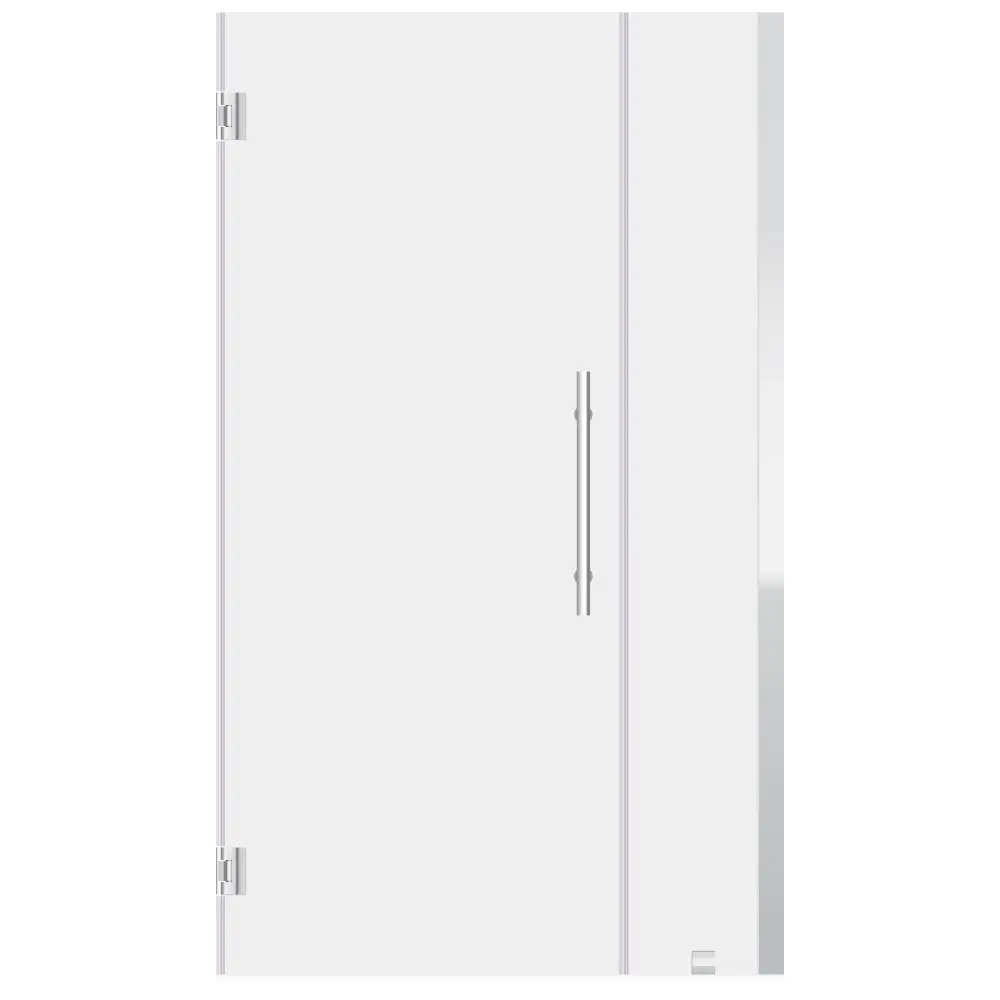 50-51 W x 72 H Swing-Out Shower Door ULTRA-E Shiny metal