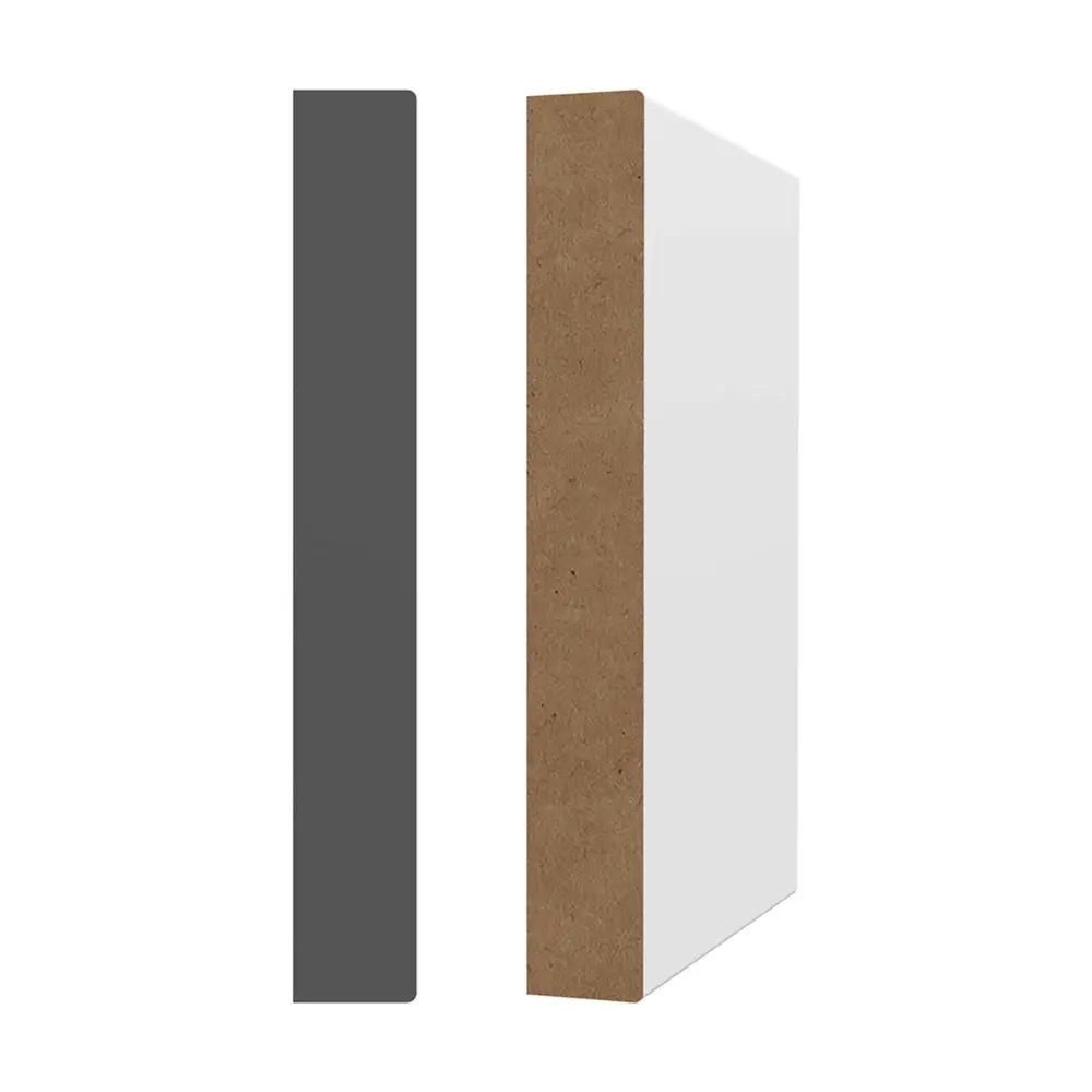 3/4" x 5-1/2" x 8' Chalk Primed MDF Rectangular Molding