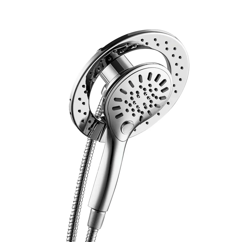 6-Setting Magnetic Hand Shower and Shower Head Combo, Chromium Finish
