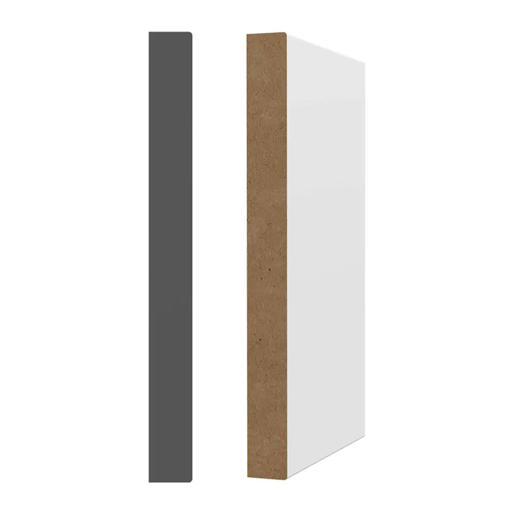 3/4" x 7-1/4" x 8' Chalk Primed MDF Rectangular Molding
