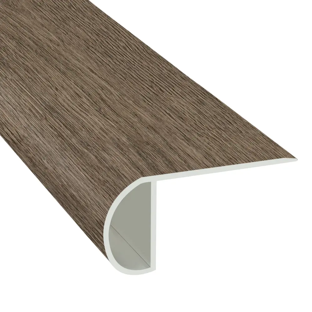 Castle 1.03 . Chunky x 2.23 . Width x 94 . Length Vinyl Overlap Stair Nose Molding