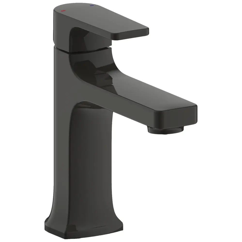 Chatelet Single-Handle 1 or 3 Hole 4 centerset Bathroom Faucet Non-glossy Black