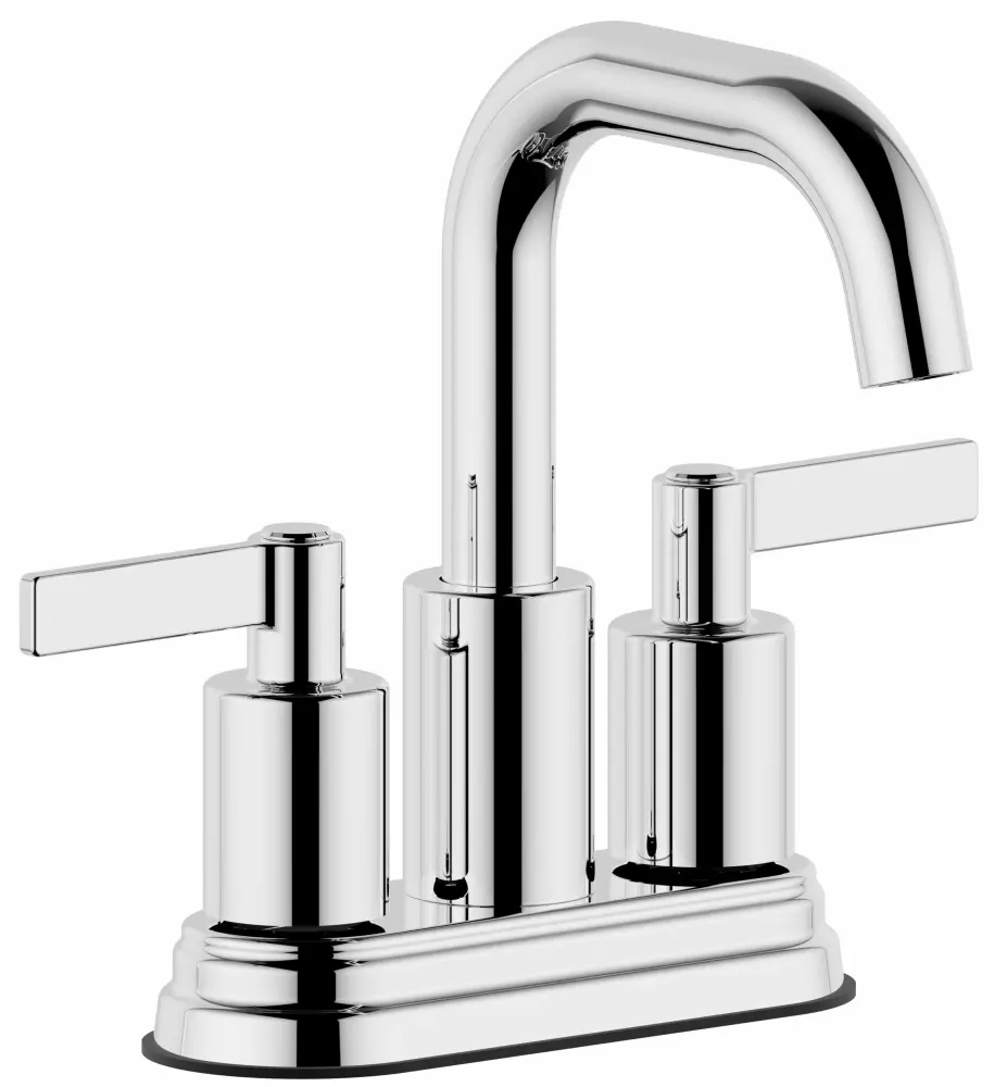 Concorde 4 inch Centerset Bathroom Faucet Polymer Drain Chrome