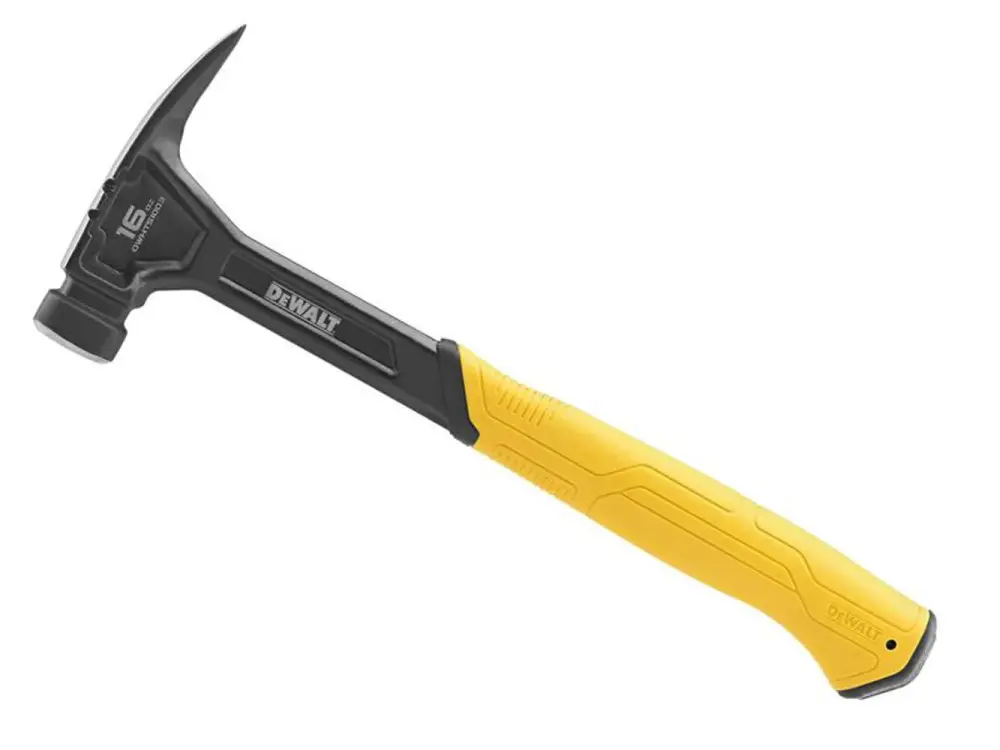 Dewalt Hand Tools Rip Claw Glossy Face Hammer 454G (16Oz)