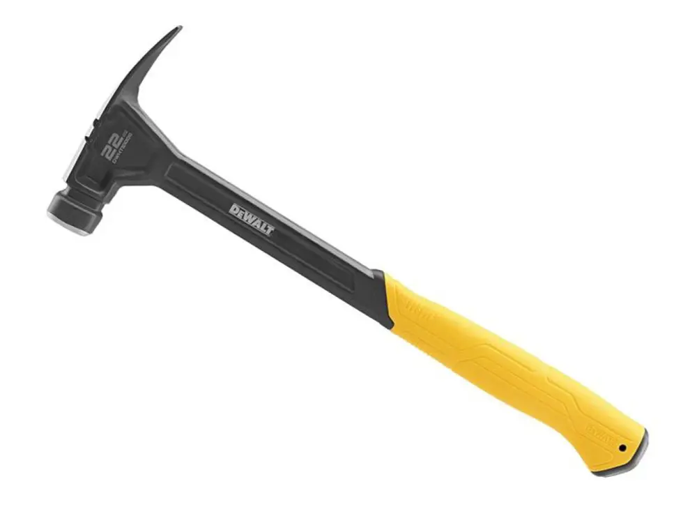 Dewalt Hand Tools Rip Claw Glossy Face Hammer 624G (22Oz)