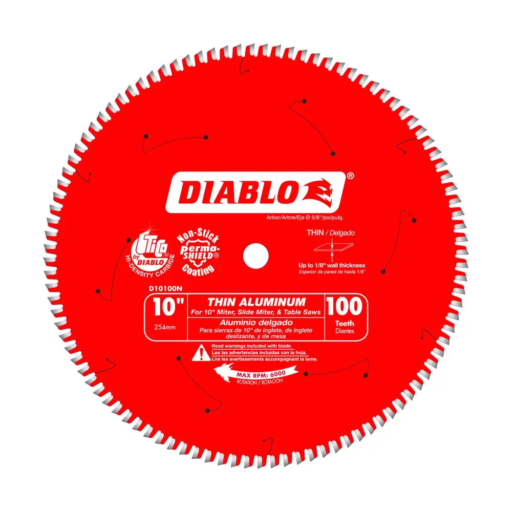 Diablo Blade non-Ferrous Metals 10" x 100 Teeth