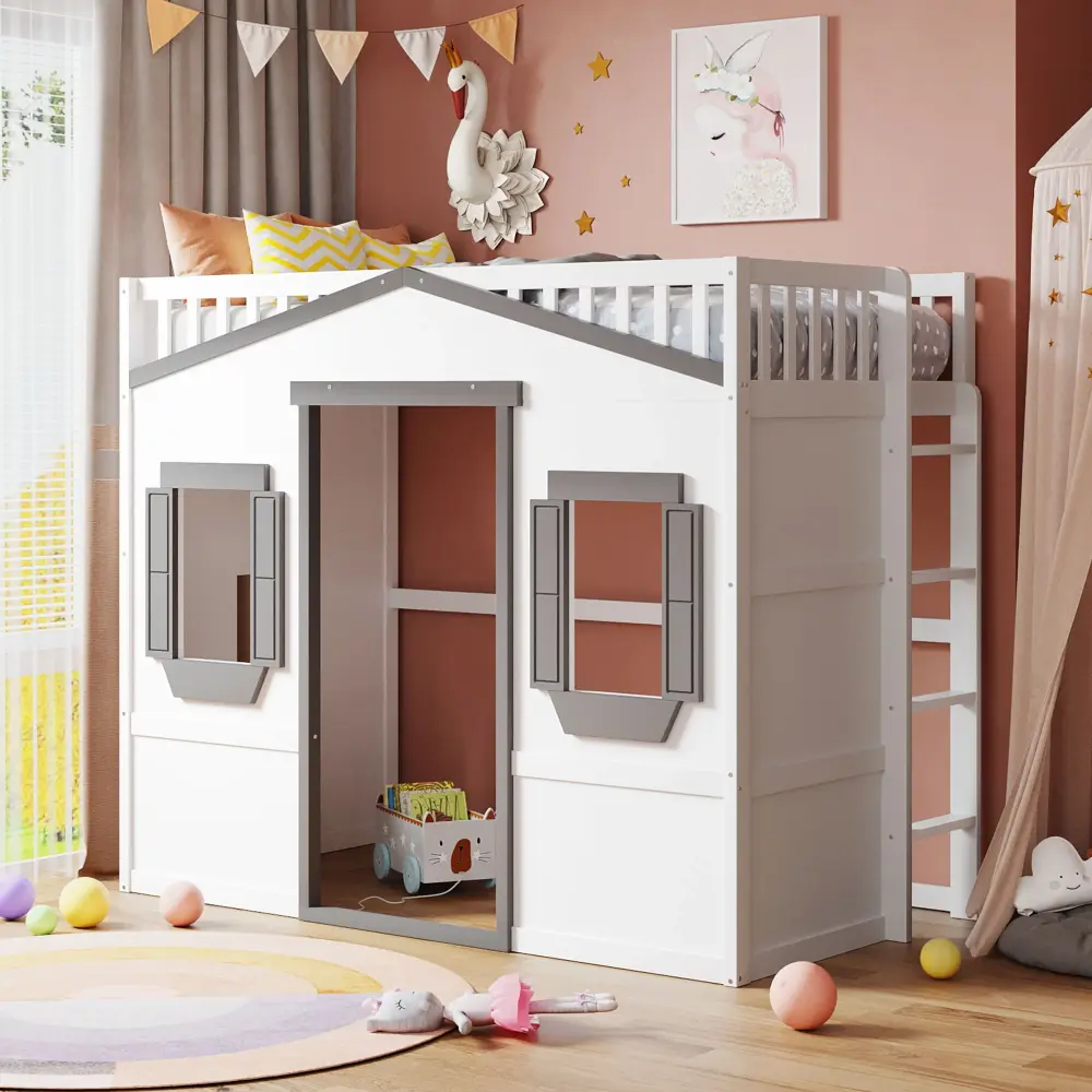 Elegant House Loft Bed Ladder