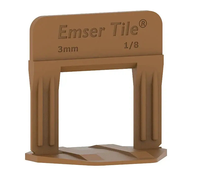 Emser Tile E-LEVEL Series ZEP18E2000 Tile Leveling Spacer, 1/8 Heavy-duty