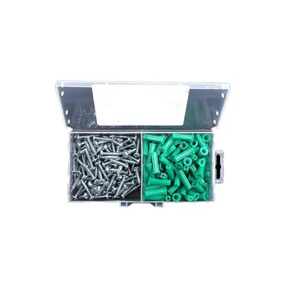 ENA4 EMC Fasteners & Tools 1/4"X1"Pan Head Polyamide Anchor Kit 3-Year Service Plan
