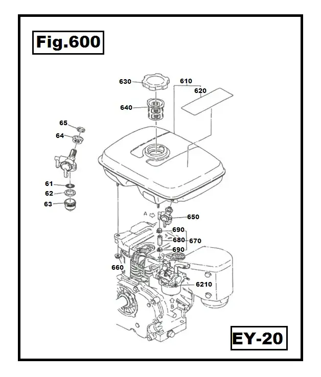 EY20-660 TUERCA ROBIN | Lifetime Warranty
