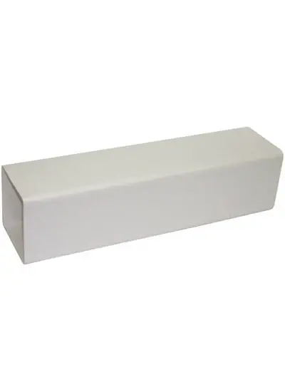 FloPlast 65mm Square Downpipe 4 Metre Chalk
