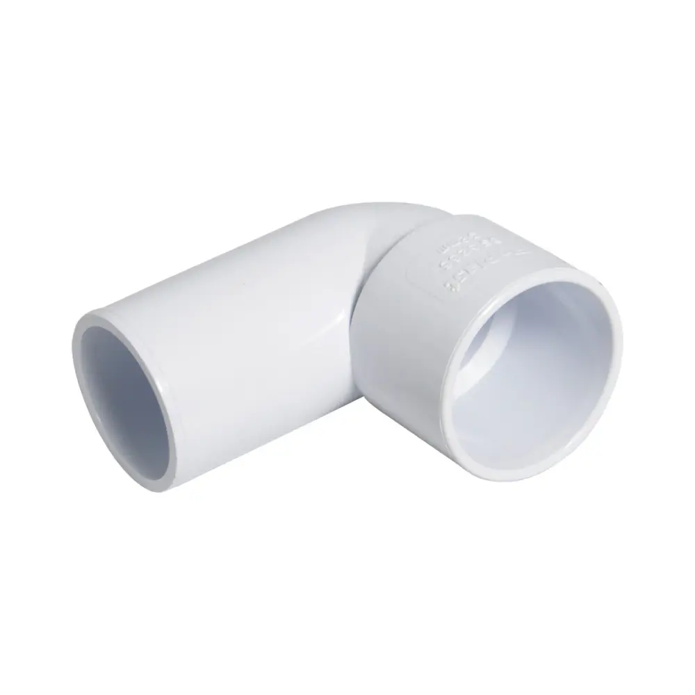 FloPlast ABS Solvent Weld 90' Conversion Bend 32mm Ivory