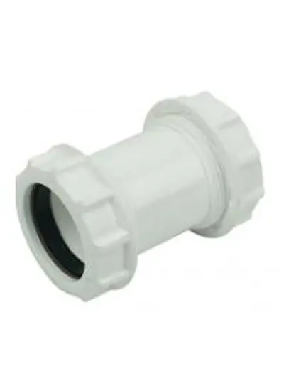 FloPlast Compression Waste Coupling 32mm Snow