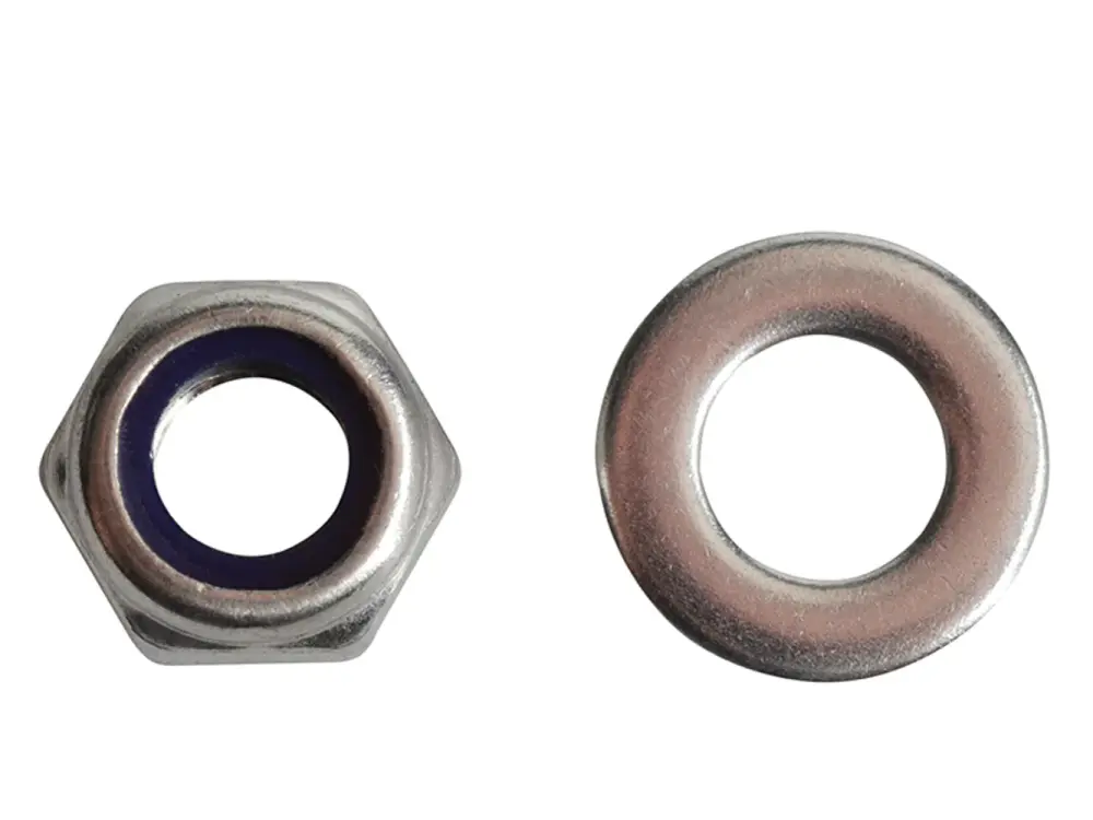 Forgefix Nyloc Nuts & Washers A2 Stainless Reinforced M8 Forgepack 12