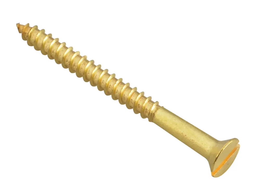 Forgefix Wood Screw Slotted Csk Warm alloy 2In X 8 Forgepack 8