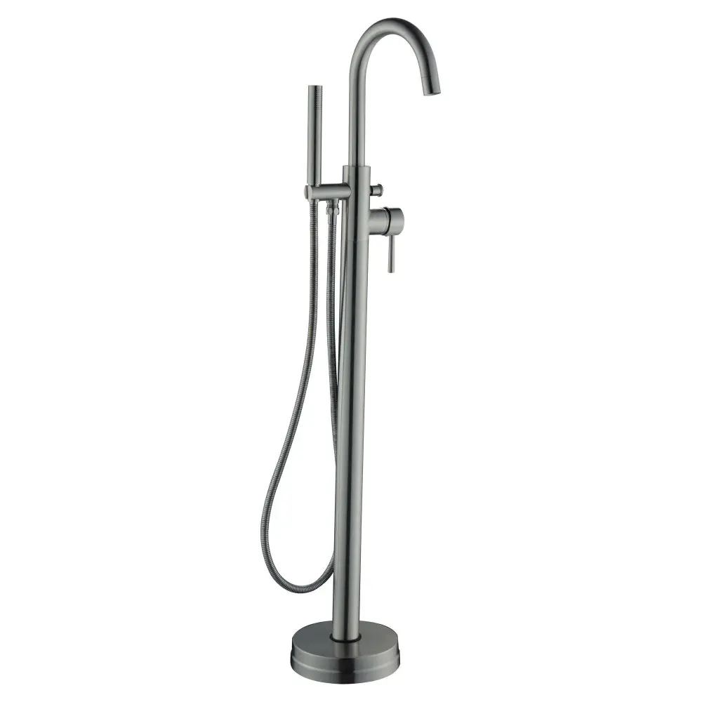 Freestanding Bathtub Faucet LS5B Textured Nickel