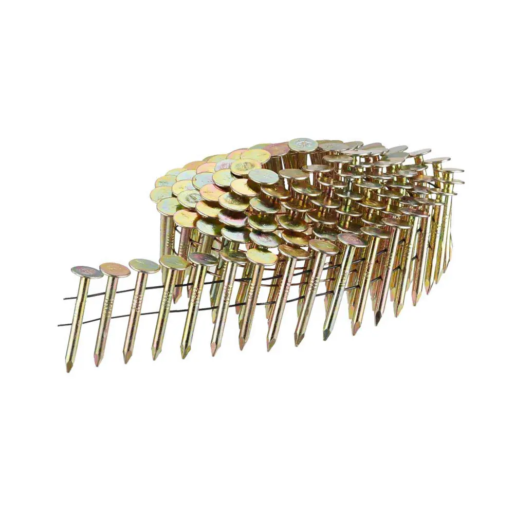 Galvanized Roofing Nails 1-1/4'' Coil, 7,200 Units