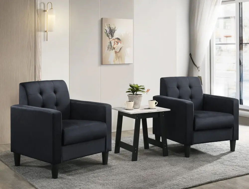 Hale - Armchairs And End Table Living Room place 3)