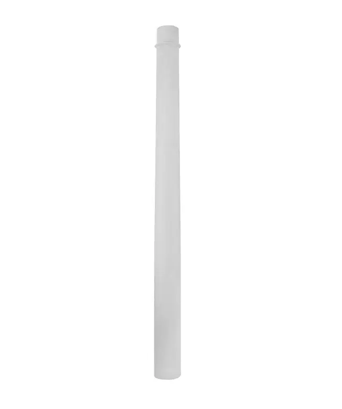 Hb&G 45050 Column, 8 ft H, Round, Tapered, Grp Reinforced Polymer, White