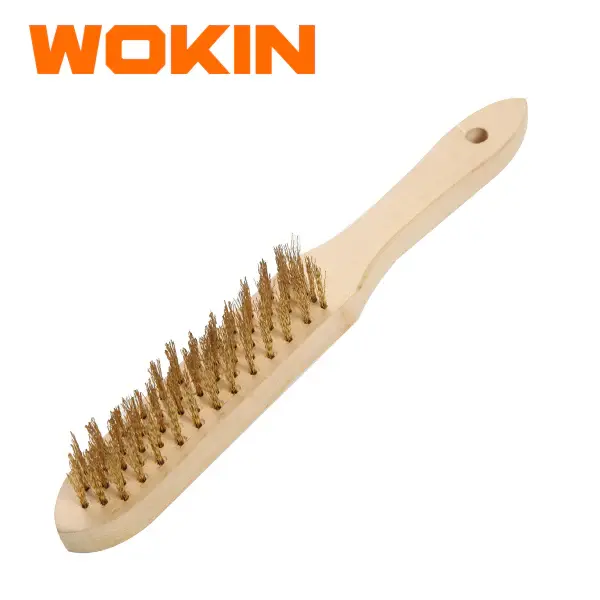 Heavy Duty Wokin Curved Penny Wire Brush