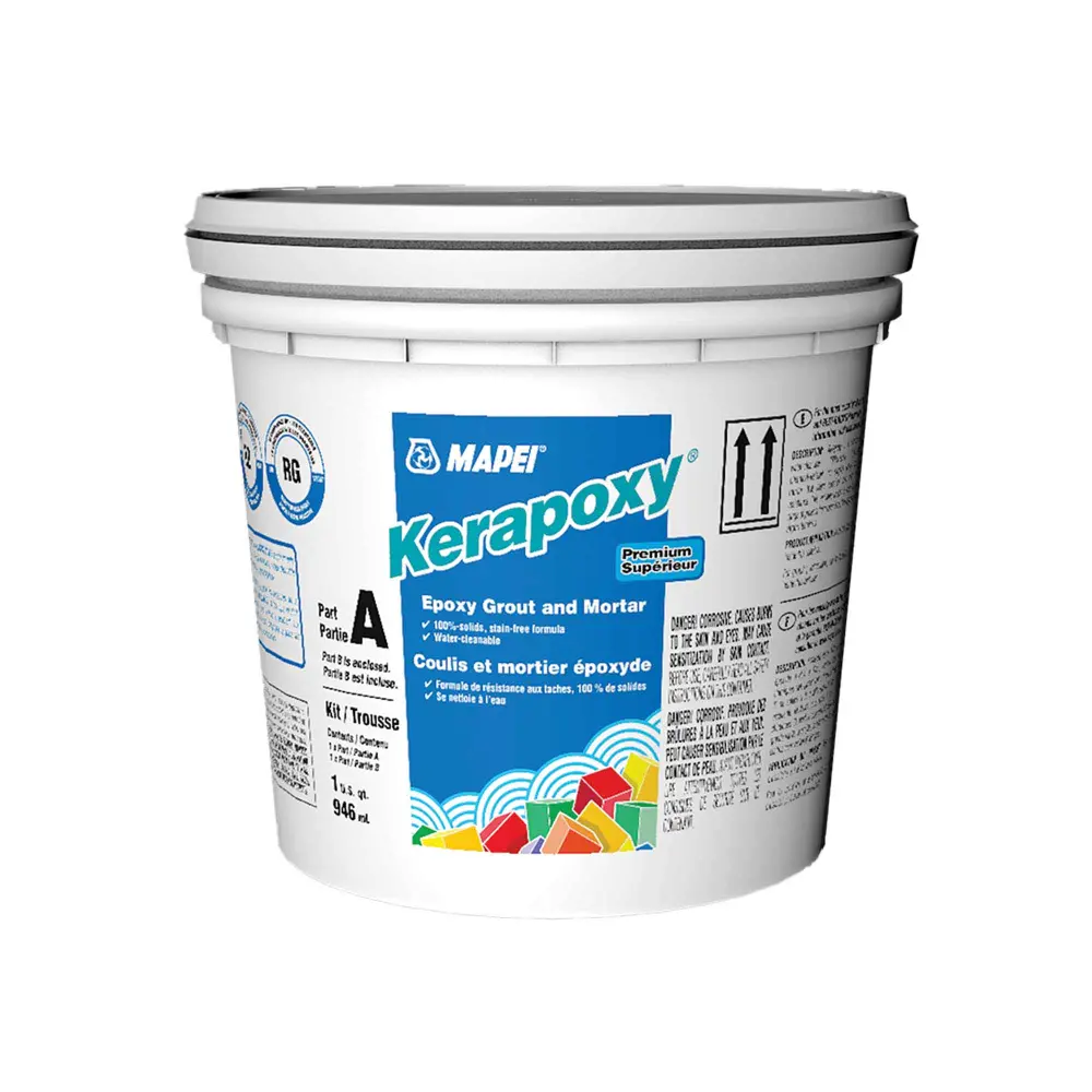 Kerapoxy Epoxy Grout and Mortar 946 ml, Pearl Graphite #19