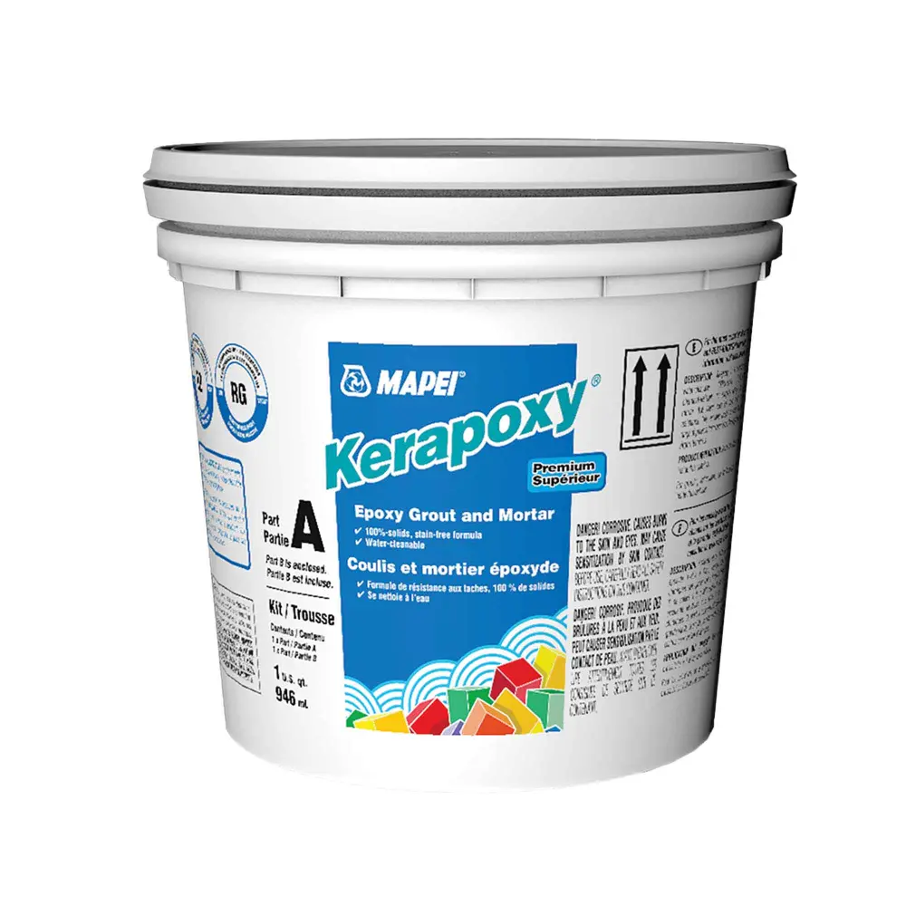 Kerapoxy Epoxy Grout and Mortar 946 ml, Snug Grey #93