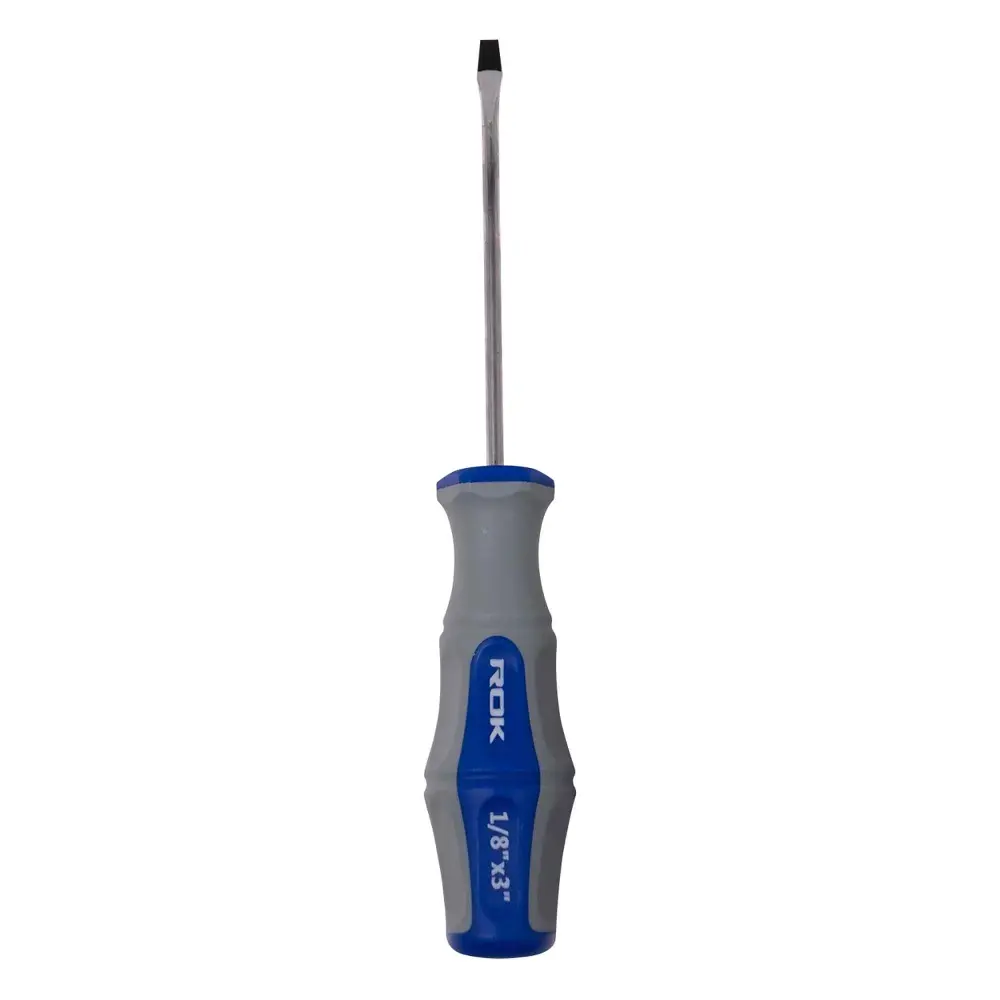 Laser Level Flat Screwdriver Magnetic Tip, 1/8" x 3"