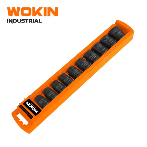 Magnetic Wokin 10 Pieces 1/2 Inch Impact Socket Place