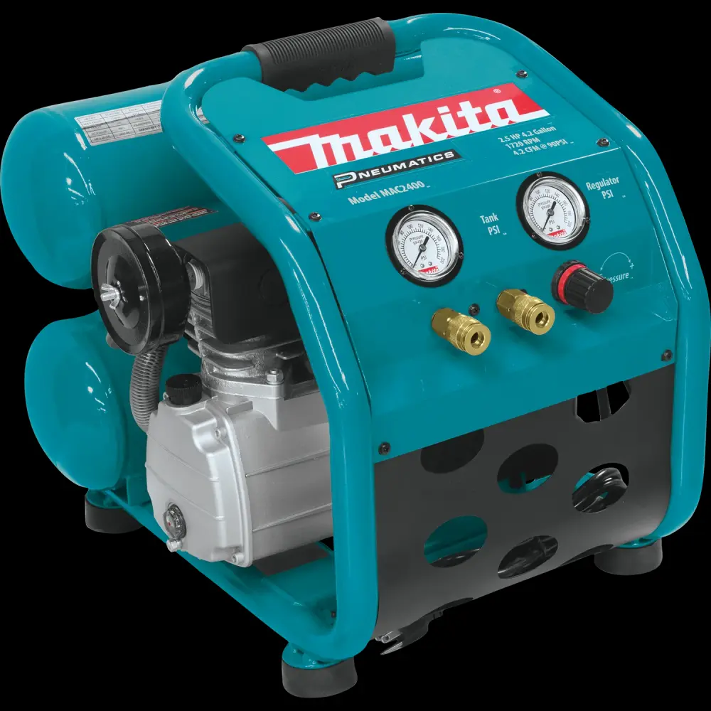 Makita 2.5 HP Large Bore Air Compressor Factory Serviced
