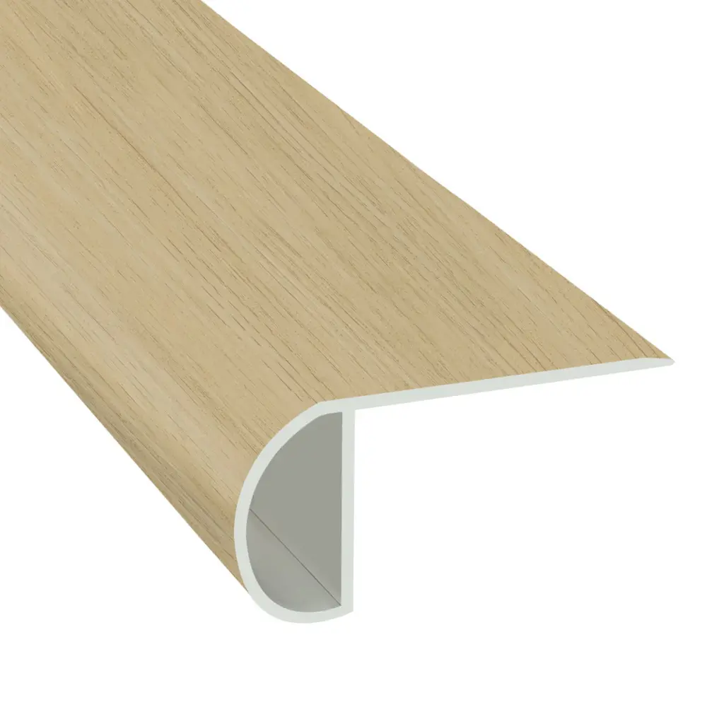Manchester Ivory 1.03 . Plush x 2.23 . Width x 94 . Length Vinyl Overlap Stair Nose Molding