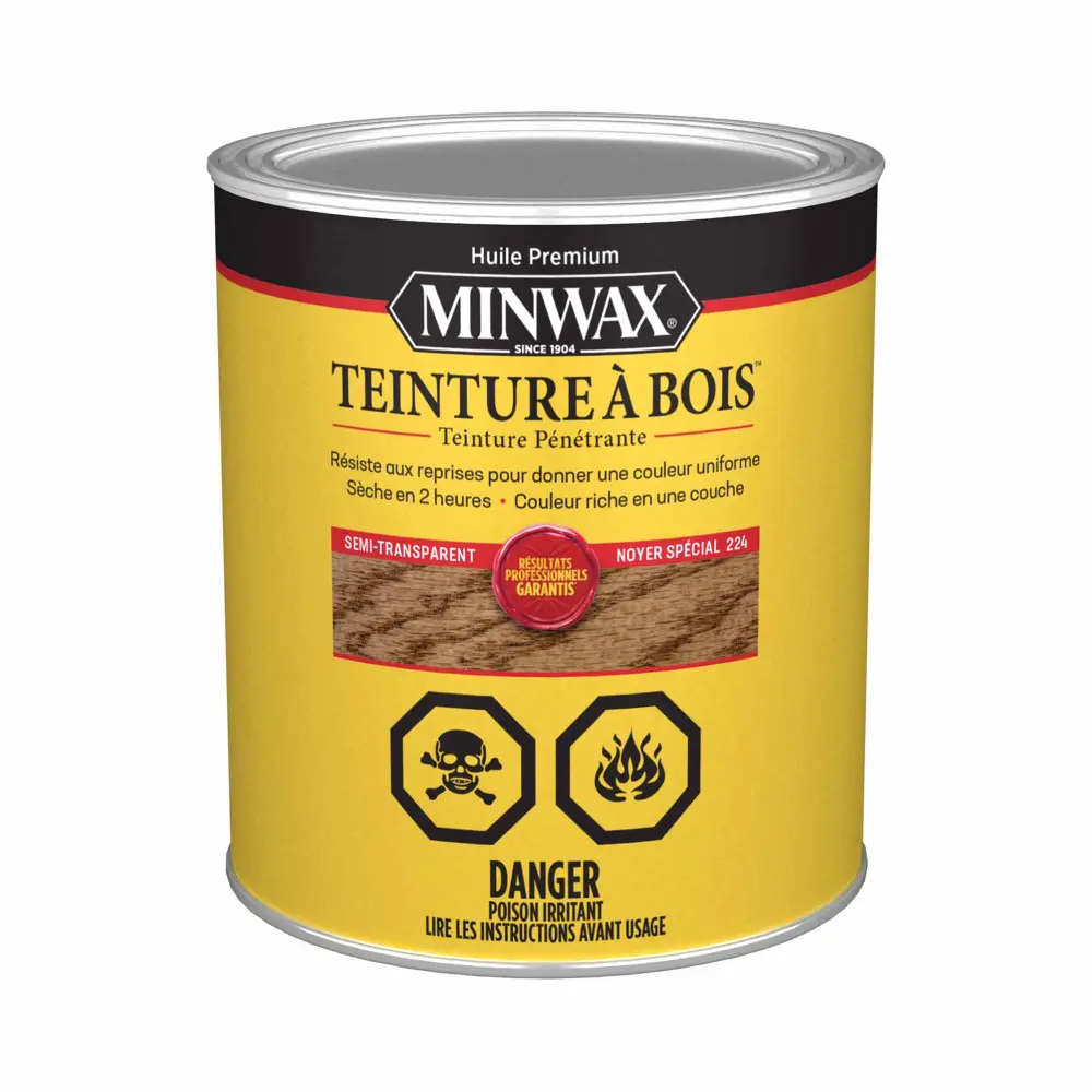 Minwax Wood Finish Semi-Transparent Exclusive Walnut, 946 ml