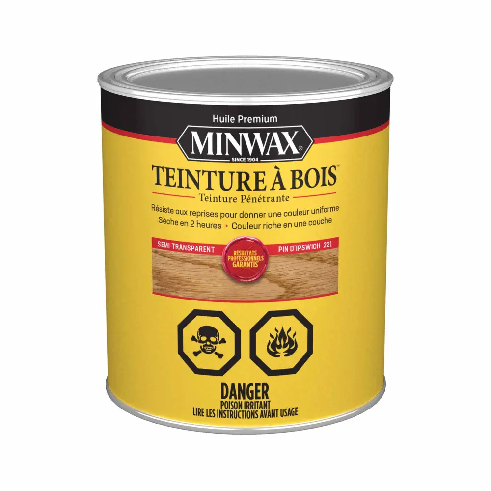 Minwax Wood Finish Semi-Transparent Ipswich Pinewood, 946 ml