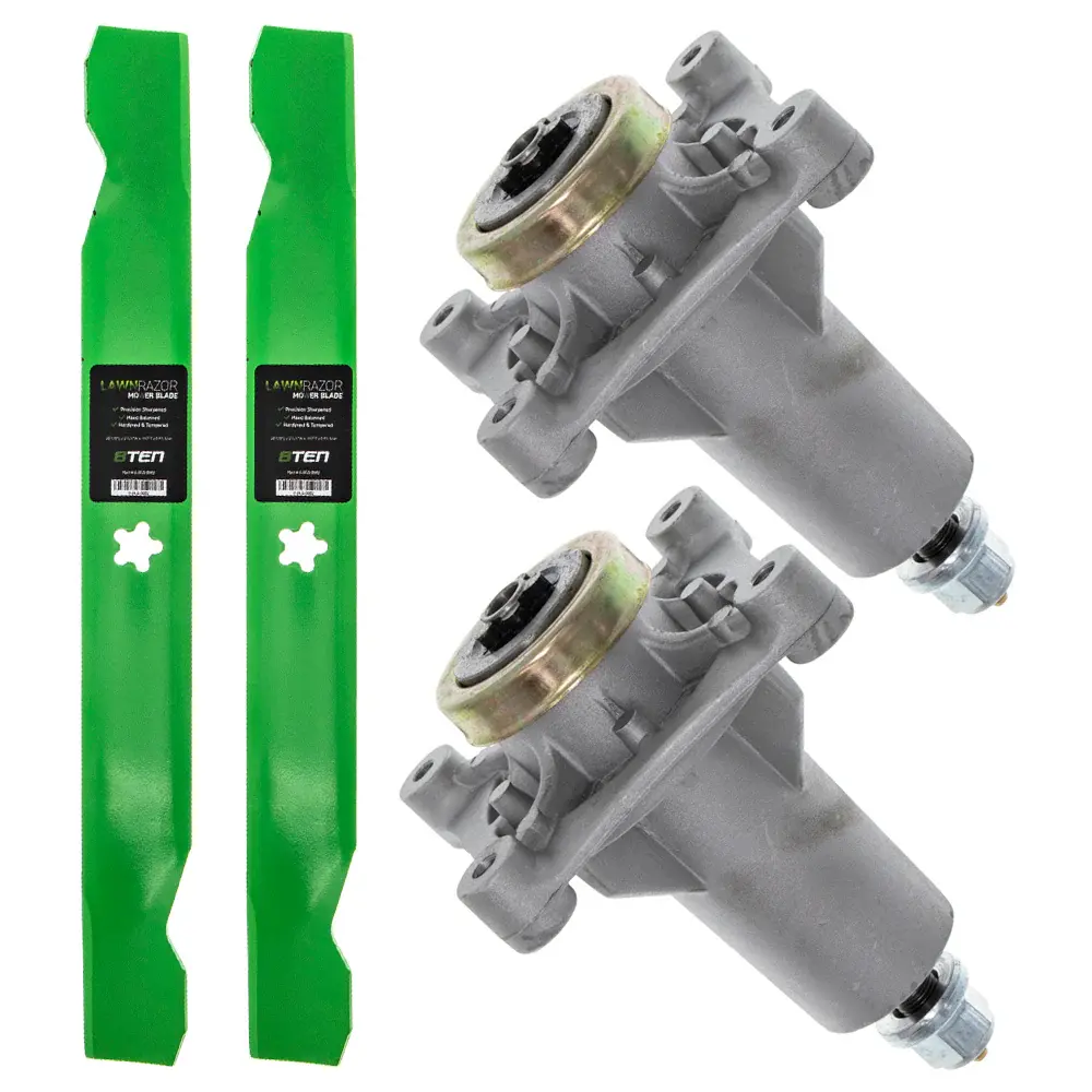 Mower Deck Blades & Spindles Kit Poulan Pro Poulan Ariens MK1001740
