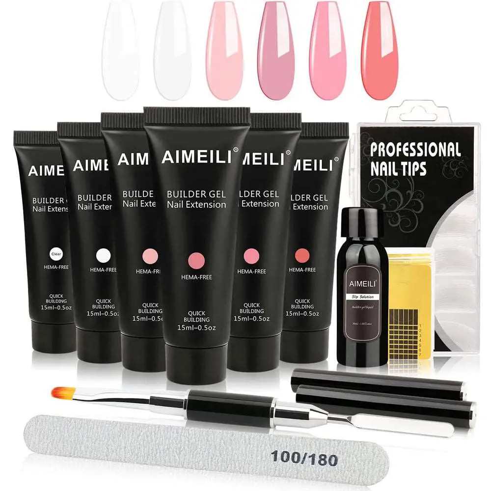 Multi-Function Poly Nail Extension Gel Kit-PK01