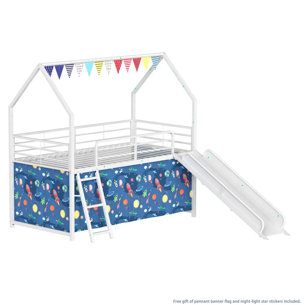 Multi-Purpose Jack - House Loft Bed Slide And Curtain Place