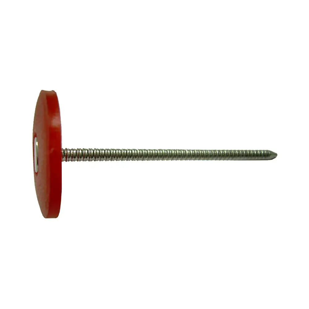 Nail 2-1/2'' Polycarbonate Cap, 100 Units