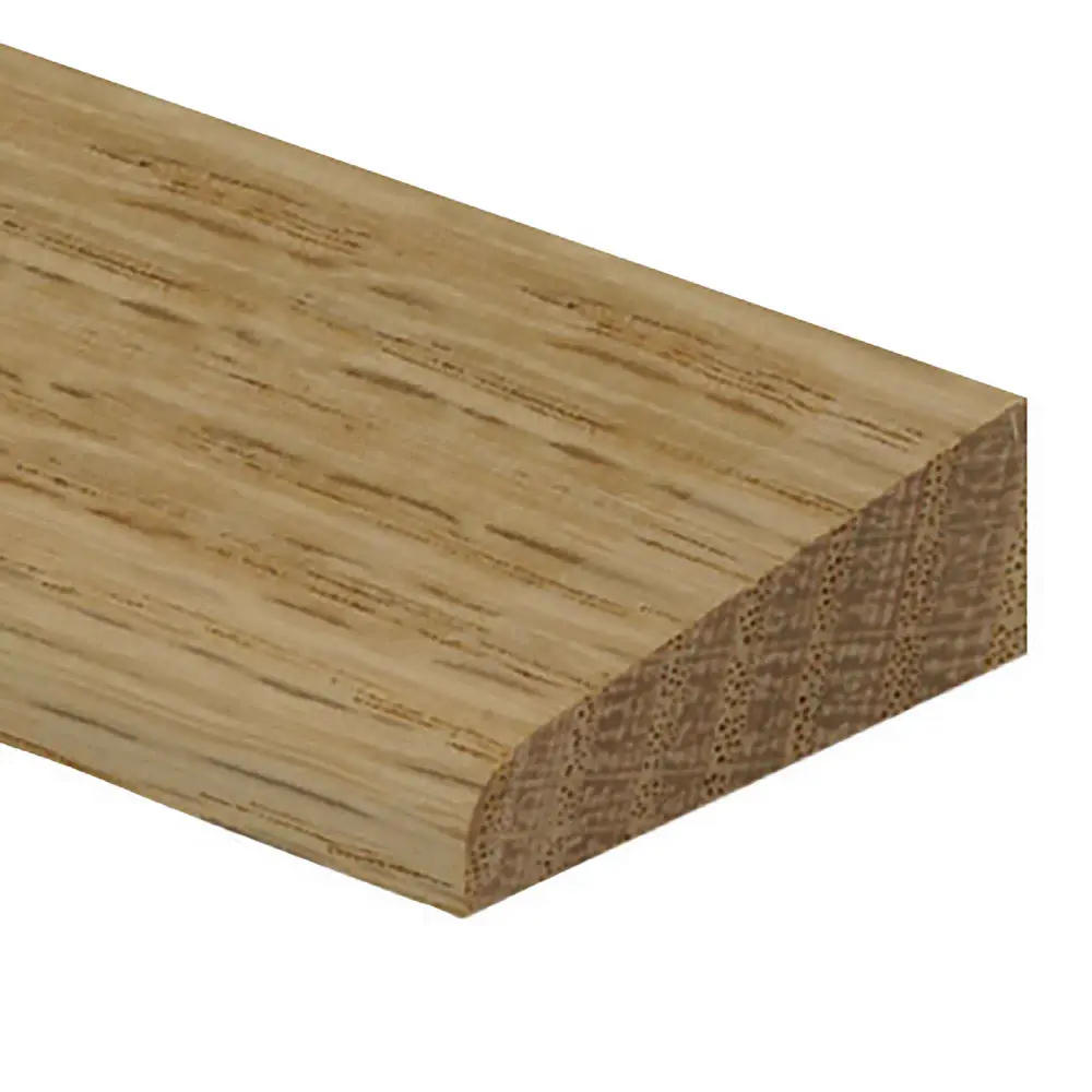 Natural Oak Reducer Moulding, 3/8" x 1-5/16" x 3'