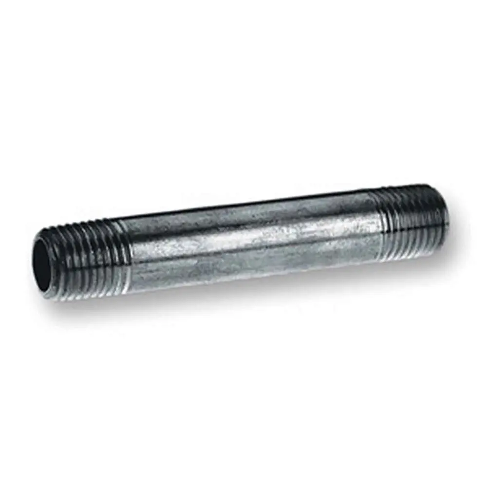 Pipe Nipple Galvanized Alloy, 1" x 6"