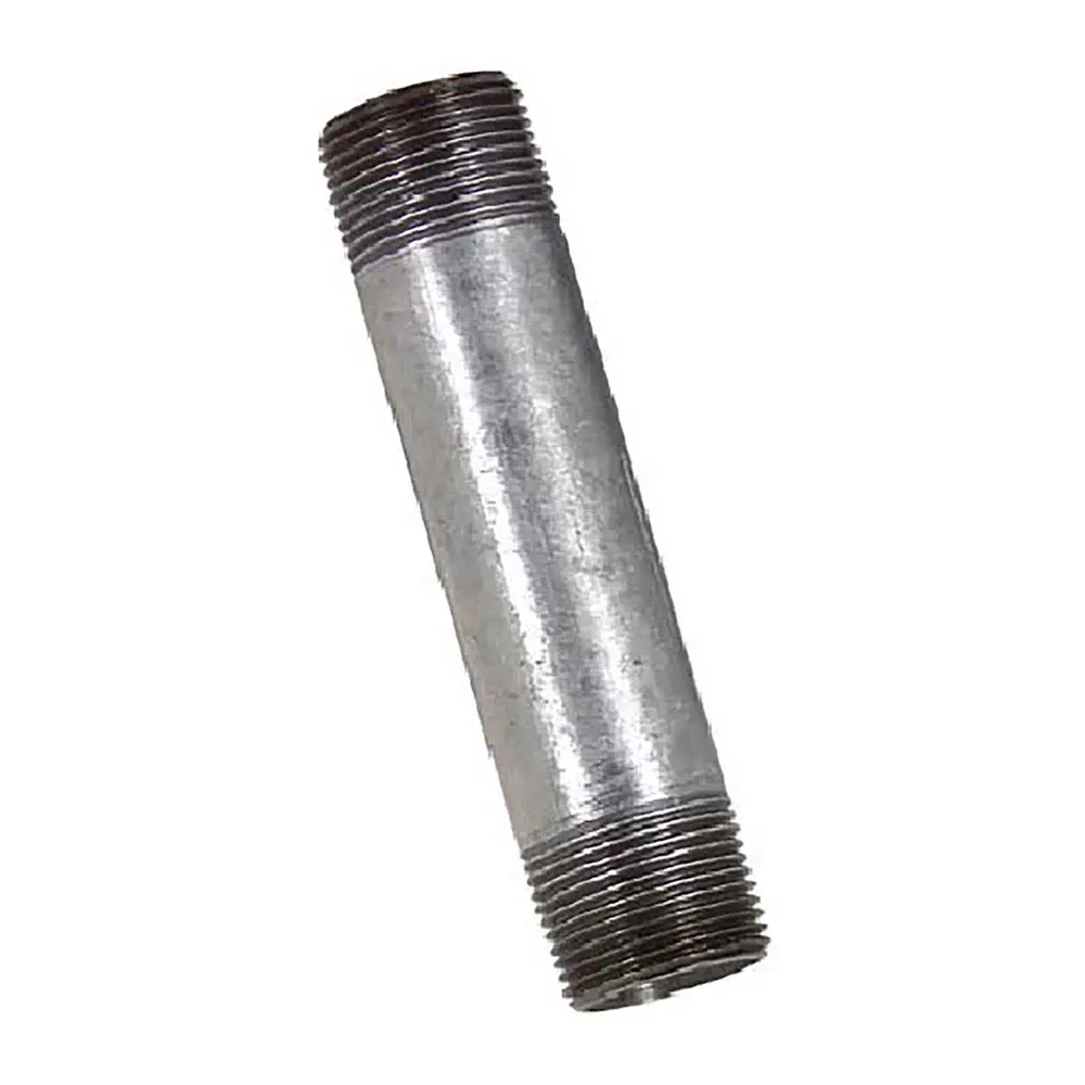 Pipe Nipple Galvanized Alloy, 3/4" x 5-1/2"