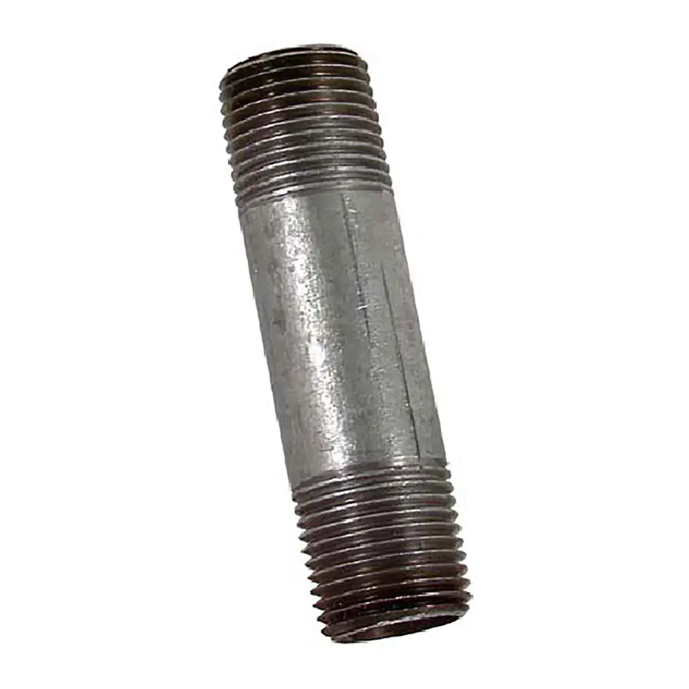 Pipe Nipple Galvanized Chromed, 1/2" x 6"